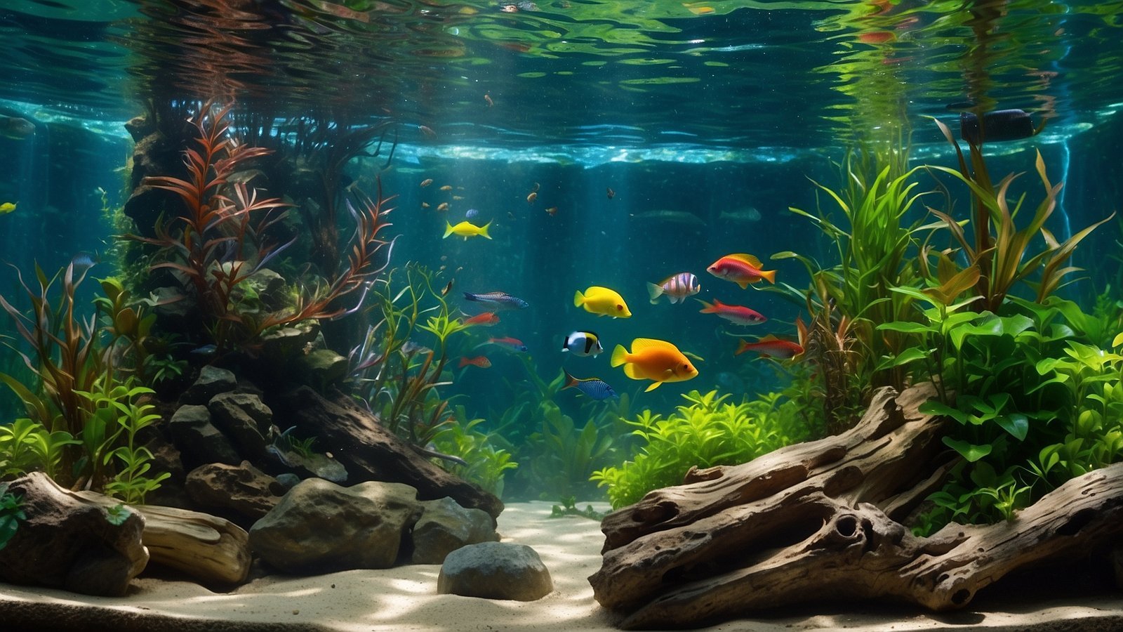 Édesvízi halak gondozása és tartása otthon